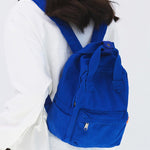 Simple Casual 5 Colors Canvas Backpack
