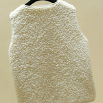 Loose Warm Lambswool Vest