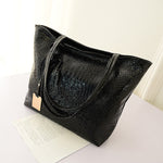 Original Solid Color Shiny Tote Bag