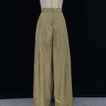 Original Solid Color Hoodies&Wide Leg Pants Two Pieces Set