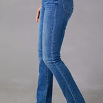 Margovil High Waist Straight Leg Stretchy Denim Pants