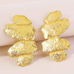 Geometric Solid Color Drop Earrings Earrings Accessories