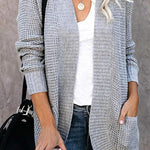 Oversized Knitted Sweater Cardigan