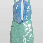Margovil Halter Cut Out Open Back Sequin Mini Dress