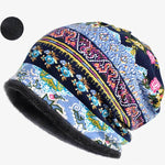 Bohemia Floral With Plush Hood Accessories