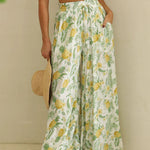 women's casual wide leg loose fashion trousers
