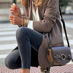 One Button Casual Loose Blazer