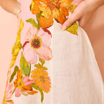 Midi Dress In Multi