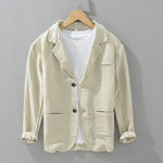 Giulio Linen-Cotton Casual Blazer