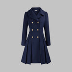 DAMI��� - Classy Double Button Long Sleeve Coat