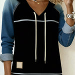 Velstra | Soft Stripe Shift Hoodie Dress