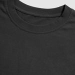 Men's 100% cotton basic round neck T-shirt two-piece set