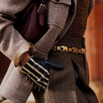 High Waisted Loose Pleated Pockets Solid Color Pants Trousers
