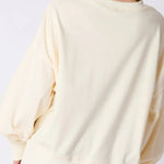 Halloween Colorful Pumpkin Embroidered Loose Casual Sweatshirt