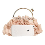Three-Dimensional Flower Handbags