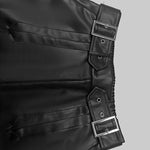 A-Line Loose Belted Solid Color Skirts Bottoms