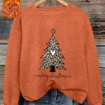 Luna ��� Fluffy Heart-Button Knit Sweater