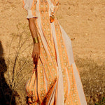 Fashion stitching bud sleeve dress