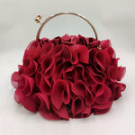 Three-Dimensional Flower Handbags