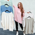 BOYFRIEND POCKET SWEATER