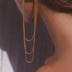Simple Casual Tasseled Solid Color Earrings