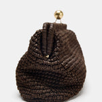 WOVEN CLUTCH BAG