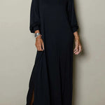 Women Casual V-neck Maxi Dress