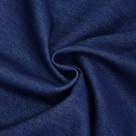 High Waisted Loose Elasticity Pockets Solid Color Zipper Jean Pants Bottoms