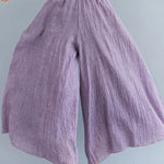 8 Colors Linen Super Loose Wide-Leg Casual Pants