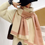 Original Warm Letter Print Shawl&Scarf
