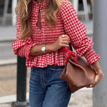 Honeycomb Blouse Nora