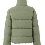 Stand Collar Zipper Windproof Cotton Coat