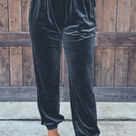 Velvet Pocket Pants