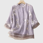 Leticia | Chic Floral Embroidered Top