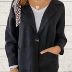 Woven Blazer Jacket