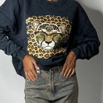 Leopard Print Sweatshirt
