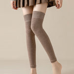 Casual Skinny Keep Warm Solid Color Leg Warmers Accessories