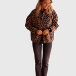 Carolina | Chic Leopard Print Jacket
