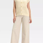 Women's Pointelle Sweater Vest