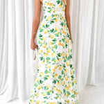 Lemon Vaina Maxi Dress