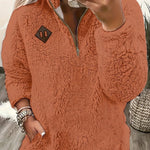 Ayla ��� Ultra-Soft High-Neck Fleece Pullover