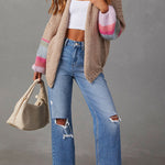 ISLEY OVERSIZED STRIPED CARIDIGAN