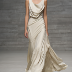 Women's Elegant Beige Woven Sleeveless Round-neck Maxi Dress
