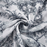 Loose Puff Sleeves Pleated Printed Split-Joint Tied Waist Stand Collar Mini Dresses