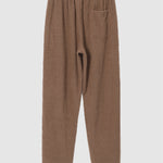 Men's solid color corduroy textured casual pants