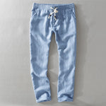 Fabio Linen Elastic Trousers