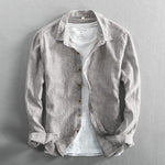 Sergio Linen Striped Shirt
