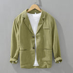 Giulio Linen-Cotton Casual Blazer