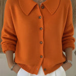Rosa | Button Collar Cardigan