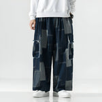 Lorenzo Patchwork Street Cargo Pants